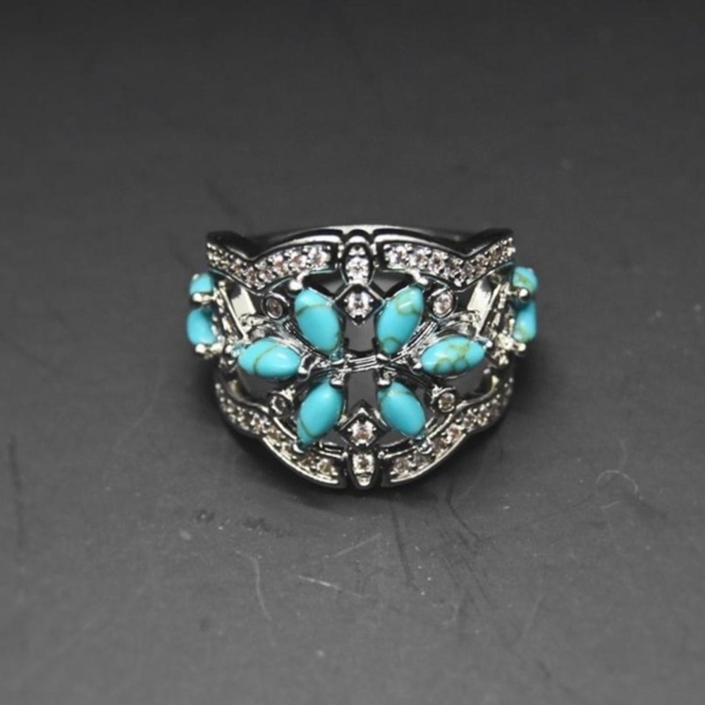 Western Turquoise Ring